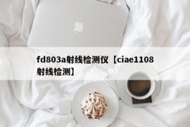 fd803a射线检测仪【ciae1108射线检测】