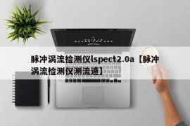 脉冲涡流检测仪lspect2.0a【脉冲涡流检测仪测流速】