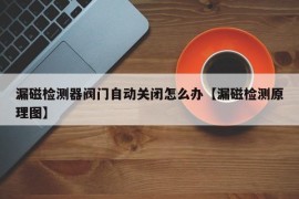 漏磁检测器阀门自动关闭怎么办【漏磁检测原理图】