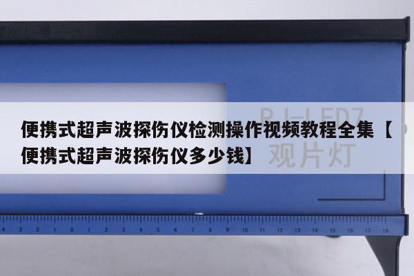 便携式超声波探伤仪检测操作视频教程全集【便携式超声波探伤仪多少钱】